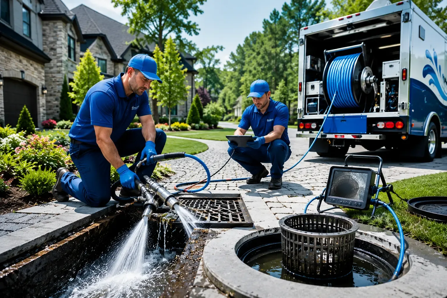 Local outdoor drain cleaning professionals in Stanwood, MI